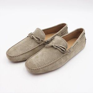 New in Box Tod's Men's Gommino Driving Shoes in Brown Suede US Men's 9